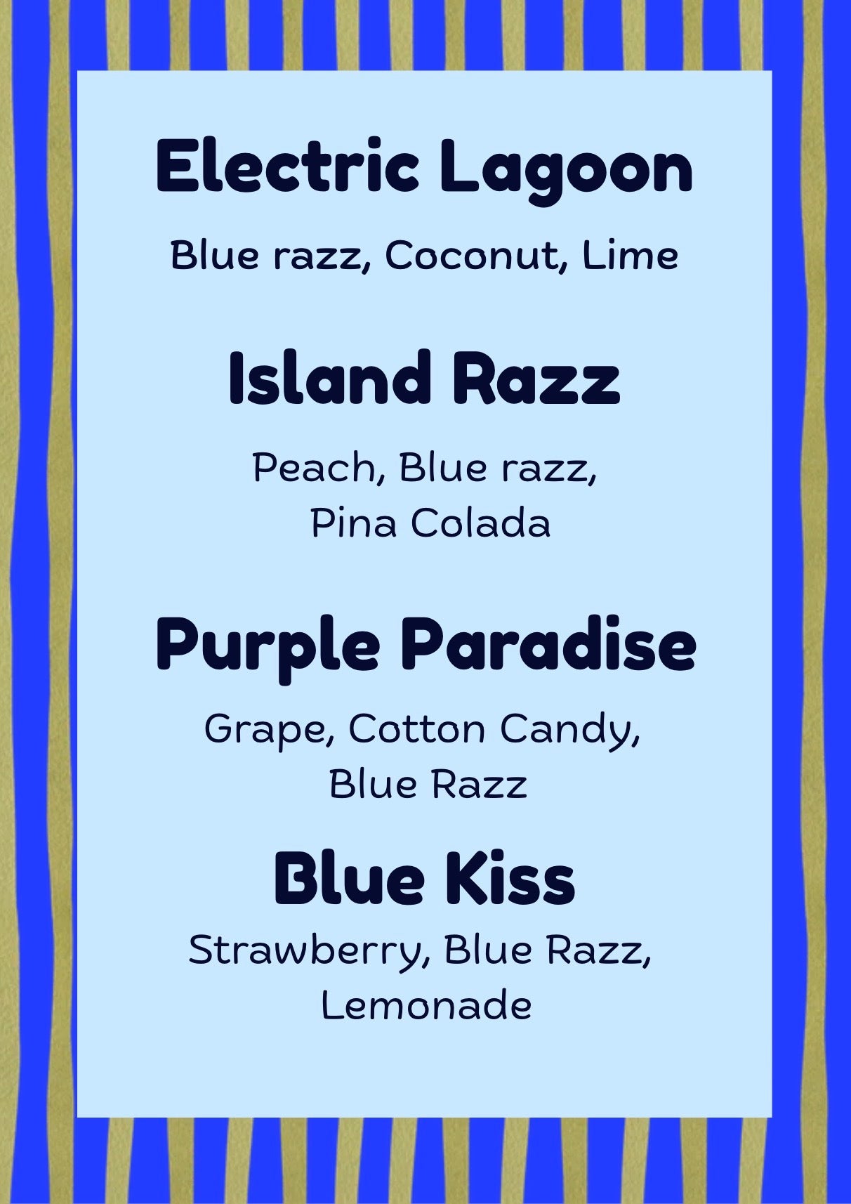 Blue Razz Blast