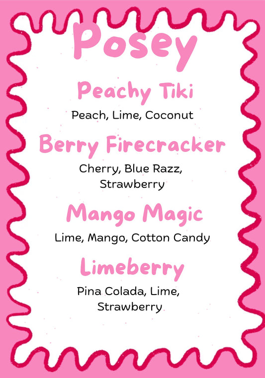 Posey’s menu